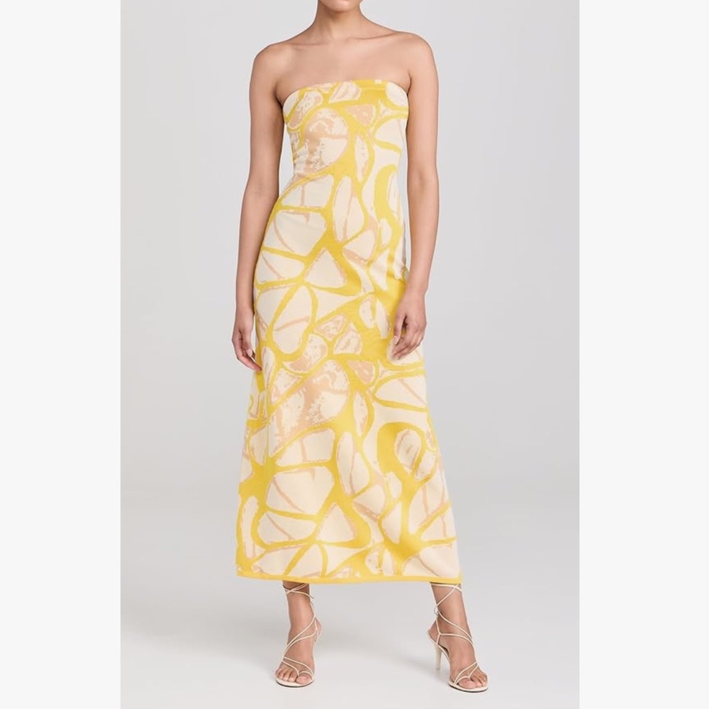 Alexis Pollie Strapless Dress